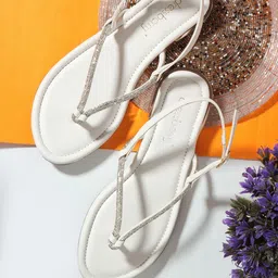 DressBerry Women T-Strap Flats with Bows-23