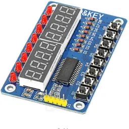 Key Display For AVR Arduino New 8-Bit Digital LED Tube 8-Bit TM1638 Module image 3