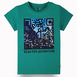 Gini and Jony Girls Print Half Sleeves Cotton Top-image-53