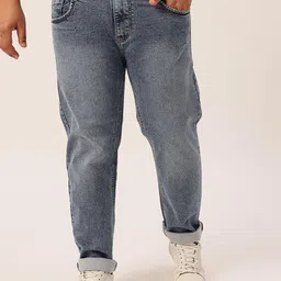 Toodle Plus Men Relaxed Fit Heavy Fade Jeans-image-58
