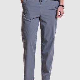 Snitch Men Grey Mid-Rise Regular Fit Trousers-picture-35