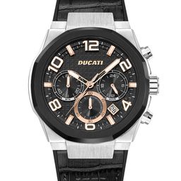 Ducati Men Dial & Leather Bracelet Style Straps Analogue Watch DTWGC0001102-picture-27