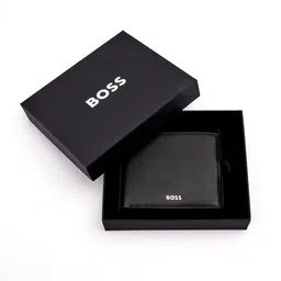 Hugo Boss Unisex Leather Two Fold Wallet With flap Classic Smooth-picture-29