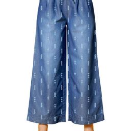 Novio Women Printed Wide Leg Palazzos-image-39