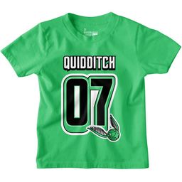BonOrganik Boys Typography Printed Applique T-shirt-image-45