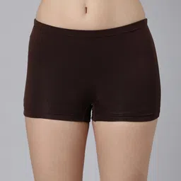 MYSHA Women Stretchable Mid Rise Boy Short Briefs - LOCAL-BOXER-BROWN-XS-picture-49