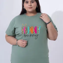 Toodle Plus Plus Size Women Printed T-shirt-image-16