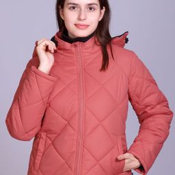 The Roadster Lifestyle Co. Hooded Quilted Winter Jacket-image-45