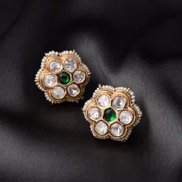 Reenisaa Circular Studs Earrings-33