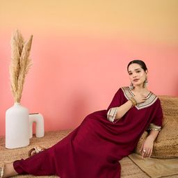 Varanga Women Ethnic Motifs Embroidered Regular Kurta with Palazzos-picture-7
