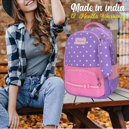 Tinytot Kids Unisex Geometric Backpack image 5