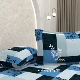 Pure Decor Floral King Bedsheet with 2 Pillow Covers-image-95