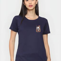 SZN Women Printed Pockets T-shirt-image-99