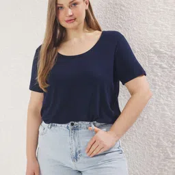 Trendyol Women Round Neck T-shirt-image-67