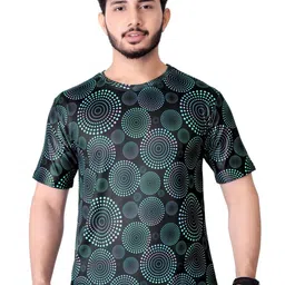 UD FABRIC Men Printed Casual T-shirt-image-76