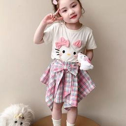 StyleCast x Revolte Girls Printed Top with Skirt-image-85