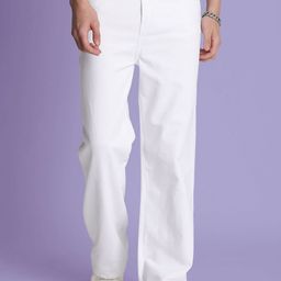Bene Kleed Men Wide Leg High-Rise Jeans-image-11