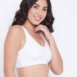 Clovia Solid Non-Padded Full Coverage Bra image 2