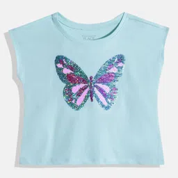 THE CHILDREN'S PLACE Girls Extended Sleeves Flip Sequin T-shirt-picture-39