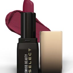 SWISS BEAUTY Select Velvety Matte Lipstick 3.8g - Vivid Maroon 11-63