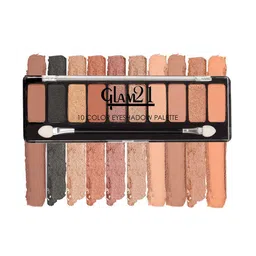 GLAM21 Set Of 2 Eyeshadow Palette - Mystique With Prismatic 5D Eyeliner - Mirage image 3