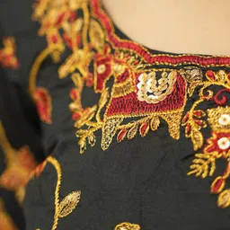 Fabcartz Semi-Stitched Lehenga & Unstitched Blouse With Dupatta image 3