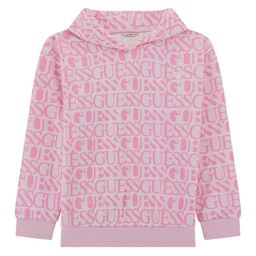 GUESS Girls Printed Hooded Pure Cotton Sweatshirt-picture-12