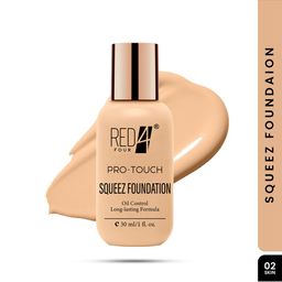 RED 4 Pro Touch Squeez Oil Control Foundation - 30 ml - Shade 02-26