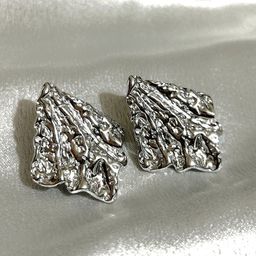 ANAMIKA Stainless Steel Silver-Plated Anti-Tarnish Contemporary Studs-picture-48