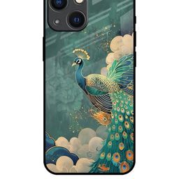 QRIOH Tropical Printed iPhone 14 Plus Back Case Mobile Accessories-image-41