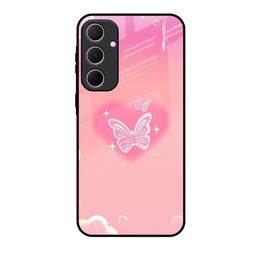 QRIOH Fluttering Bliss Quirky Printed Samsung Galaxy A35 5G Silicone Back Case-image-84