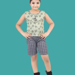 KIDDRESS Kids-Unisex Red Cotton Blend Clothing Set-image-81
