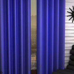 BELLA TRUE Blue 4 Pieces Door Curtains-image-88