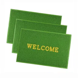 Aura 3Pcs Green & Yellow Self-Designed Anti-Slip Eco-Friendly Absorbent Large Doormats-image-59