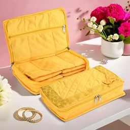 Myntra Elegant Homes Yellow Set of 2 Regular Jewellery Organiser Organisers-7