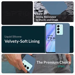 SPRIG Solid Printed Back Case Mobile Accessories image 4