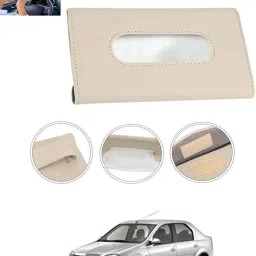 New Excellent Bright Color Beige Rectangle Shape Tissue Box For-179 Vehicle Tissue Dispenser-image-75
