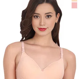 Liigne Women Pack of 2 Full Coverage Bra-25