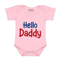 Arvesa Hello Daddy Printed Bodusuit-image-57
