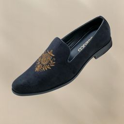 DEEUCO Men Velvet Mojaris-image-90