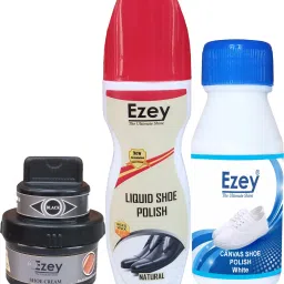 Ezey cream blk+lp nat+canvas Patent Leather, Leather, Synthetic Leather Shoe Cleaner-image-86
