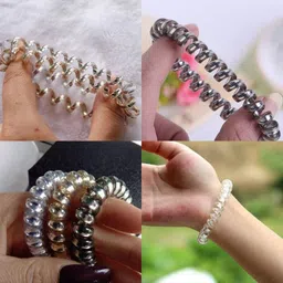 DN Creation Set Of 4 Ponytail Holders image 5
