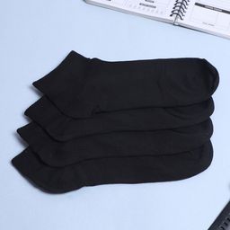 Zalima MenPack Of 4 Cotton Ankle-Length Socks-45