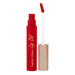 Insight Cosmetics Peptide Infused Non-Sticky Tinted Lip Oil- 4.5gm -Red Glaze-39