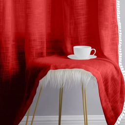 THE LINEN COMPANY Pack Of-2 Sheer Window Curtain-image-70