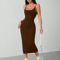 AAHWAN Bodycon Midi Dress-image-91