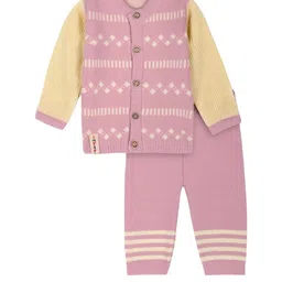 toyific Kids Wool Winter Sweater & Trousers Sweater Set-picture-35