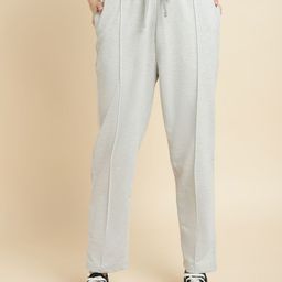 Unaone Women Pure Cotton Mid-Rise Track Pant-picture-48