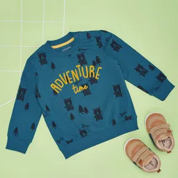 Pantaloons Baby Boys Conversational Printed Sweatshirt-image-34