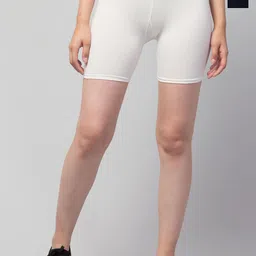 ULLAS Women Pack of 2 Skinny Fit Mid-Rise Cycling Sports Shorts-43
